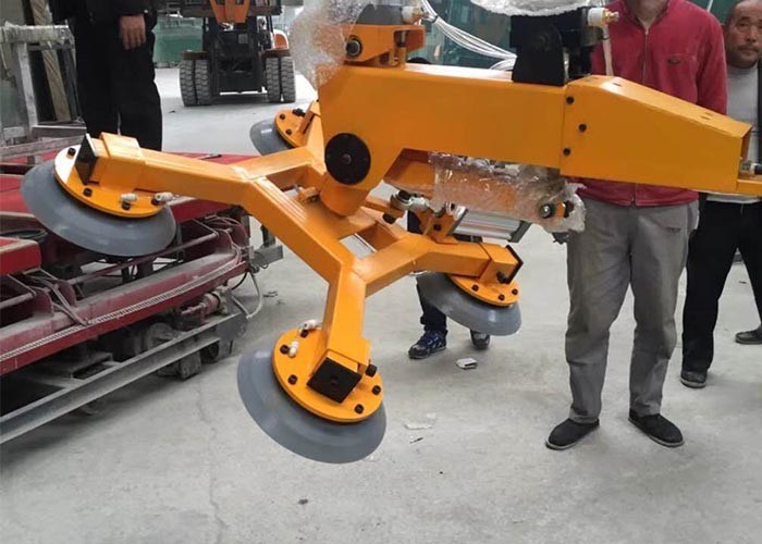 Glass Cantilever Jib Crane Machine สำหรับการโหลดและขนถ่าย Glass Vacuum Lifter