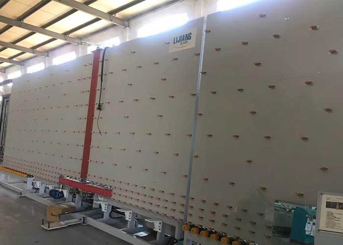 สายการผลิตกระจกฉนวนแนวตั้งขนาดแก้วสูงสุด 2500 * 3500 มม