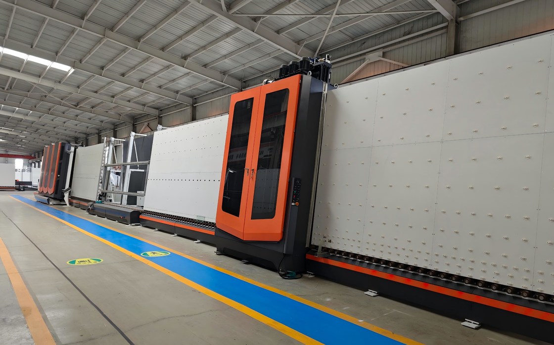 สายการผลิตกระจกฉนวนสองชั้นขนาดจัมโบ้ 3300*7000mm