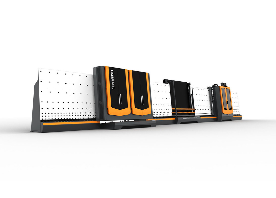 สายการผลิตกระจกฉนวนหนา 60 มม. สองชั้นสำหรับล้างและกด