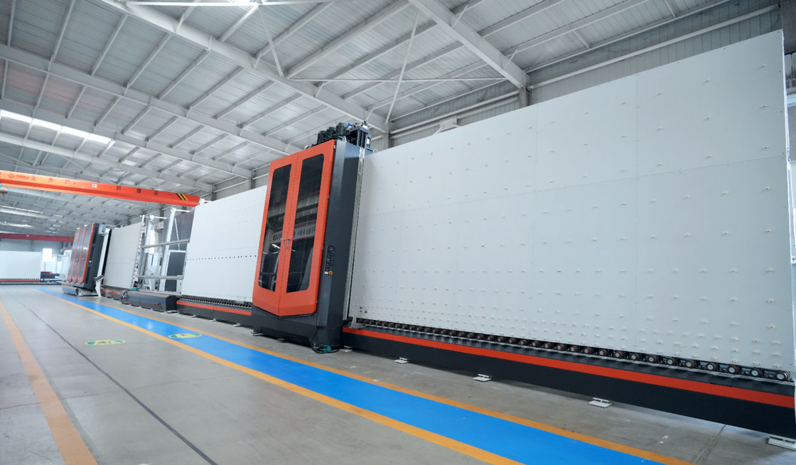 สายการผลิตกระจกฉนวนสองชั้นขนาดจัมโบ้ 3300*7000mm