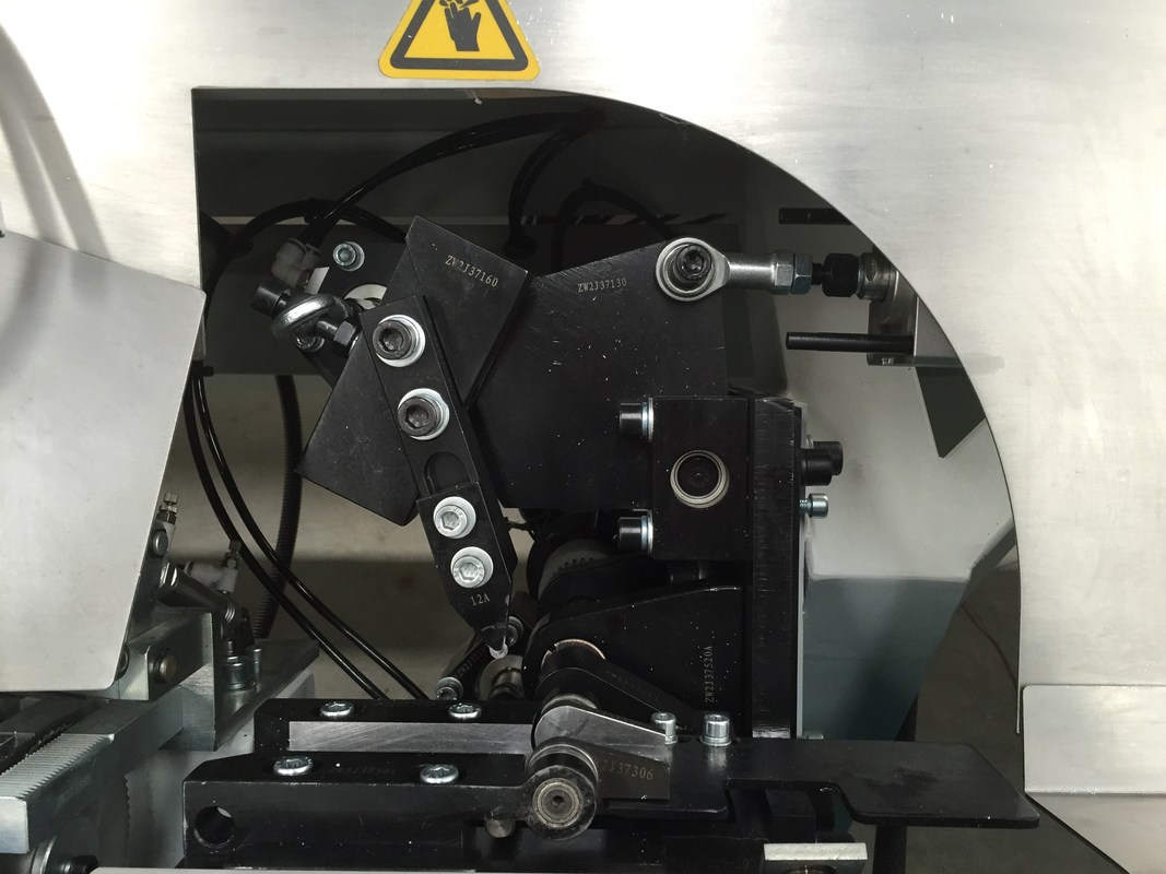 OEM กระจกฉนวน Spacer เครื่องดัดในสีฟ้าและสีขาว