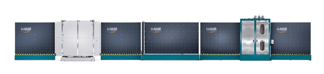 สายการผลิตฉนวนควบคุม PLC สำหรับกระจกสองชั้น, กระจกสามชั้น