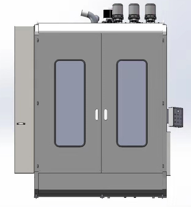 การใช้พลังงานต่ำเครื่องซักผ้ากระจกแนวตั้ง 2000 มม. * 2500 มม. ขนาดแก้วสูงสุด