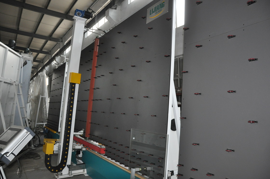 เครื่องบดขอบแก้วแนวตั้งอัตโนมัติกับ CE สำหรับการผลิตฉนวนแก้ว