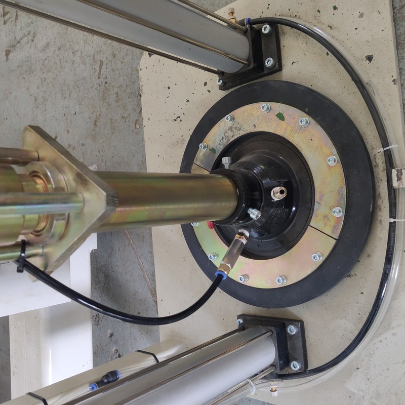 CNC Insulated Glass Hollow Glass Sealing Robot Coating Machine พร้อมหน้าจอสัมผัสความละเอียดสูง