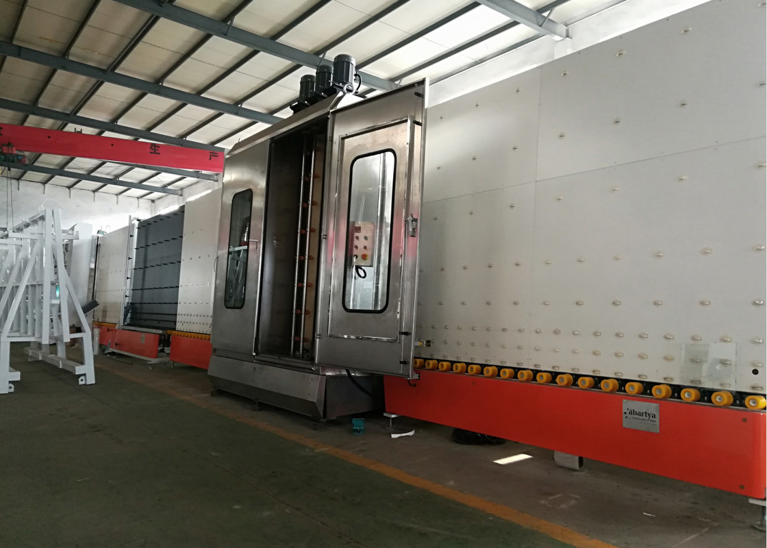 สายการผลิตกระจกฉนวนแนวตั้งก้าว IG Triple IG และแก้ว IG รูปทรง