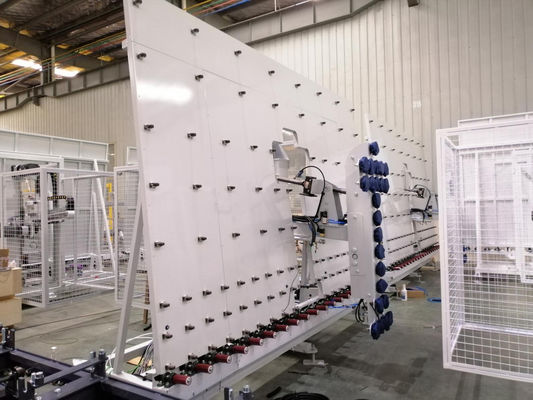 โหลดเครื่องขนถ่ายอัตโนมัติ Gantry 800 กก. สำหรับเครื่องฉนวนแก้ว
